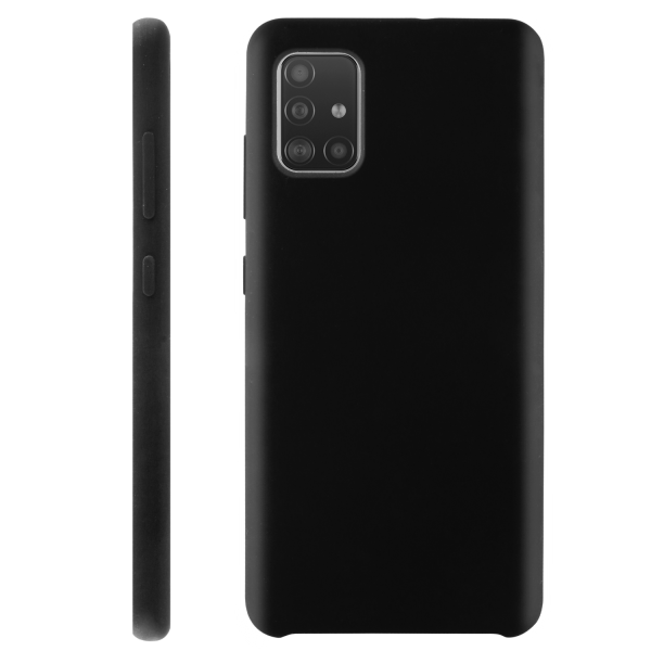 BeHello Premium Samsung Galaxy A51 Liquid Silicone Case Black