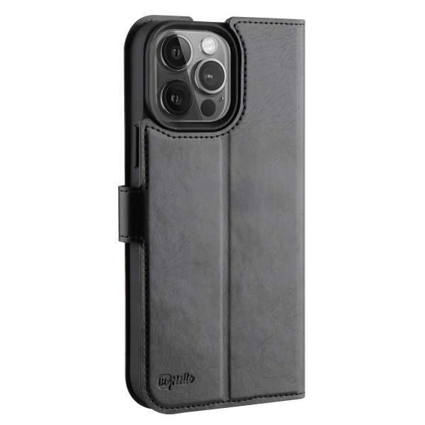 BeHello iPhone 13 Pro Max Gel Wallet Case Black