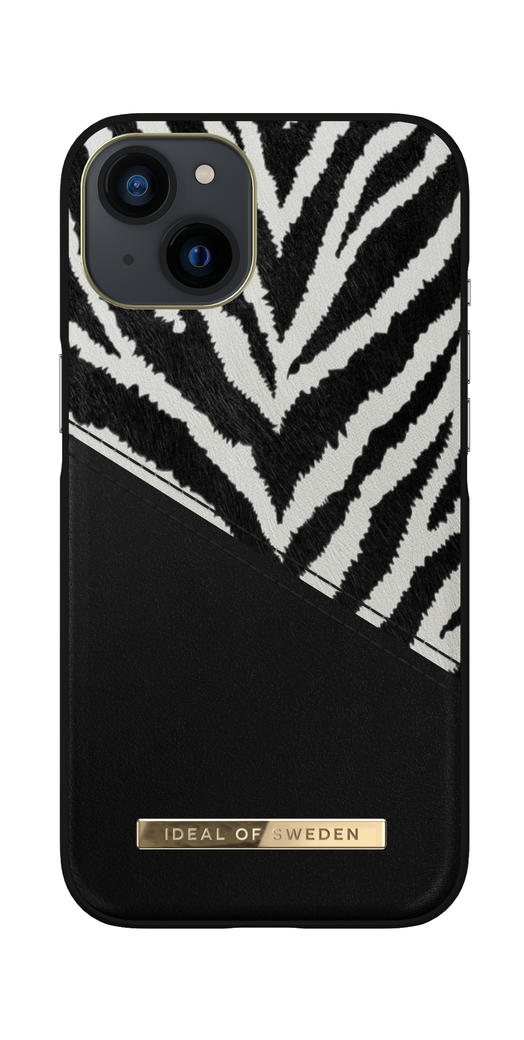 & Tablethoesjes Telefoonhoesjes Ideal of Sweden Accessoires Telefoon Atelier Case iPhone 13 Pro Max Ecru Zebra 